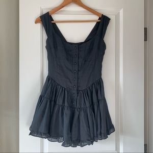 Vanessa Mooney Black Romper